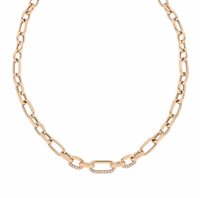Collana Crivelli Donna CATENA in Oro rosa Diamante 1.66 Ct 22521496 - 22521496